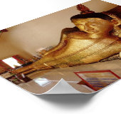 リクライニングラヨーンブッダ ポスター (角)