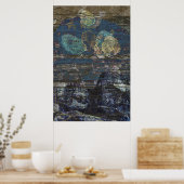 「リクライニング・ブッダ」キャンバス ポスター (キッチン)