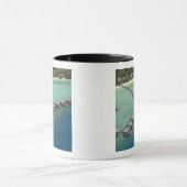 リクリクラグーンリゾートマロロアイランドフィジ マグカップ (中央)