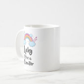 リクルーターラッキーマグ コーヒーマグカップ (正面左)