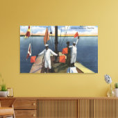 リクルー学ズのセマフォシグナリング – 米国海軍 キャンバスプリント (インサイチュ (リビング))