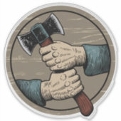 リク素朴リック02 シール (正面)