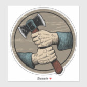 リク素朴リック02 シール (シート)