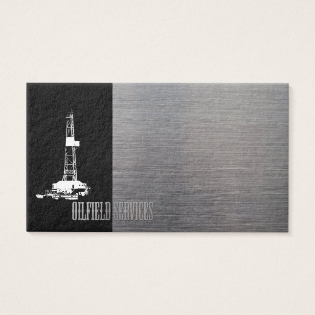リグシルエットおよびメタルルックオイルフィールドサービス (正面)