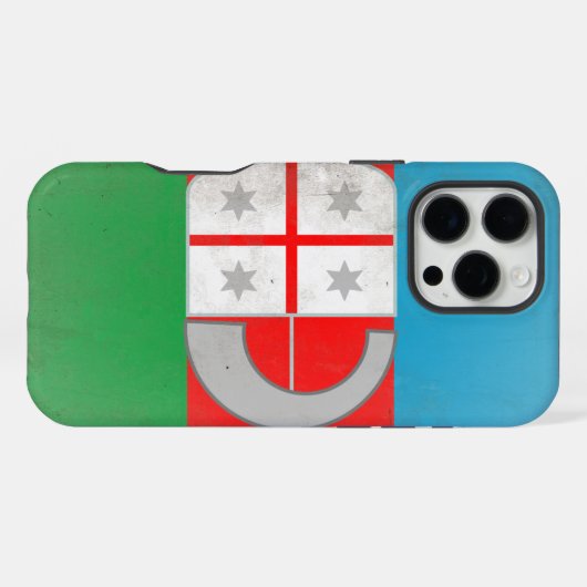 リグリア州 iPhoneケース (裏面横)