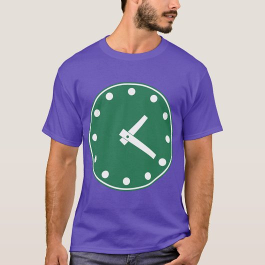 リグレー・フィールドの試合時計 Tシャツ (正面)