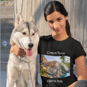 リグーリアイタリアのチンケのテレ沿岸地域 Tシャツ