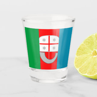 リグーリア国旗(イタリア) ショットグラス