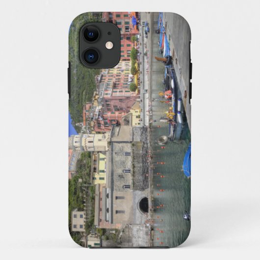リグーリア州チンクエ・テッレのヴェルナッツァの丘の街 Case-Mate iPhoneケース (裏面)