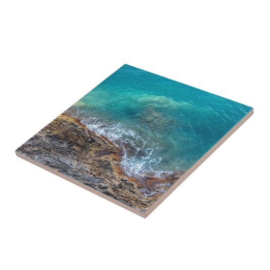 リグーリア波（小） タイル (側面)