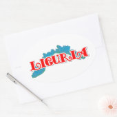 リグーリア 楕円形シール (封筒)