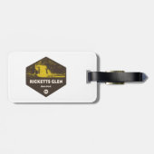 リケッツグレン州パークペンシルバニア ラゲッジタグ (裏面横)