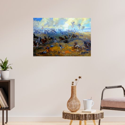 リケッツ電池のキャプチャSidney E. King 1864 ポスター (リビング3)