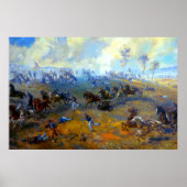 リケッツ電池のキャプチャSidney E. King 1864 ポスター (正面)