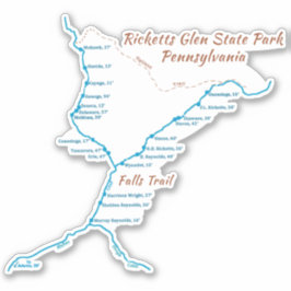 リケッツGlen SP -秋トレイル（中） シール