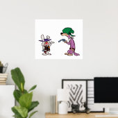 リコチェットラビットドロパロング ポスター (ホームオフィス)