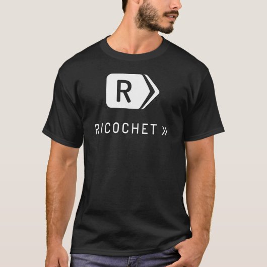 リコチェット4.0ベーシックダークティー Tシャツ (正面)