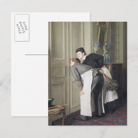 リコット夫人, 1908 ポストカード (正面/裏面)