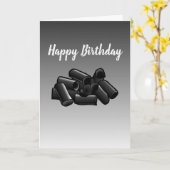 リコリス誕生日カード カード (黄色い花)