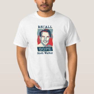 リコールのスコットの歩行者のTシャツ Tシャツ