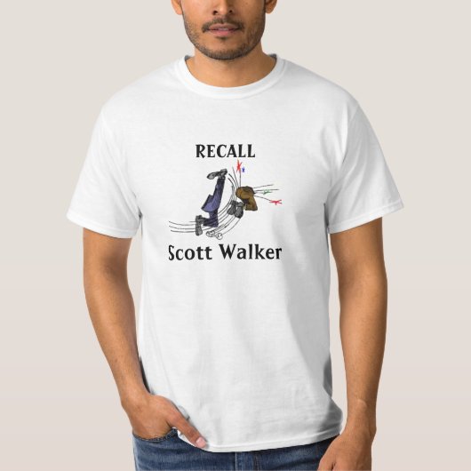 リコールのスコットの歩行者 Tシャツ (正面)