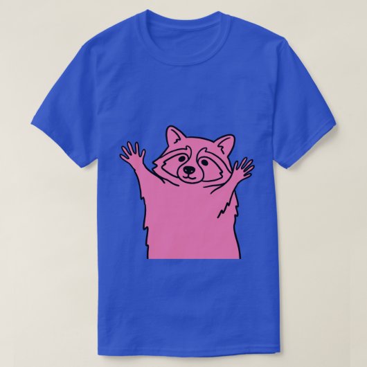 リコ・アライグマ Tシャツ (デザイン正面)