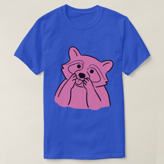 リコ・アライグマ Tシャツ (デザイン正面)