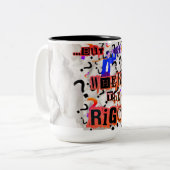 リゴマグはどこだ ツートーンマグカップ (正面左)