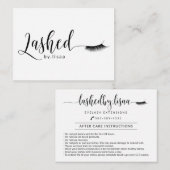 リサに殴られる 名刺 (正面/裏面)