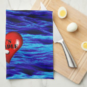 リサのひしゃくDishtowel キッチンタオル (四つ折り)