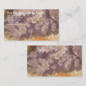 リサの作品をタイダイ 名刺 (正面/裏面)