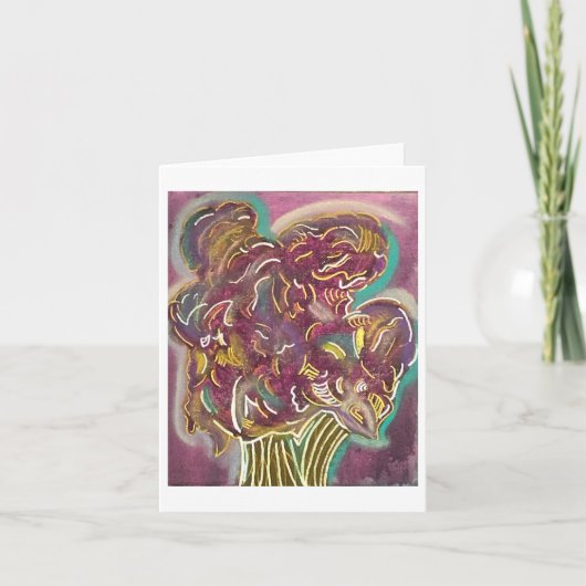 リサの木 ノートカード (正面)