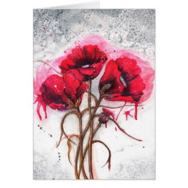 リサの赤いケシ