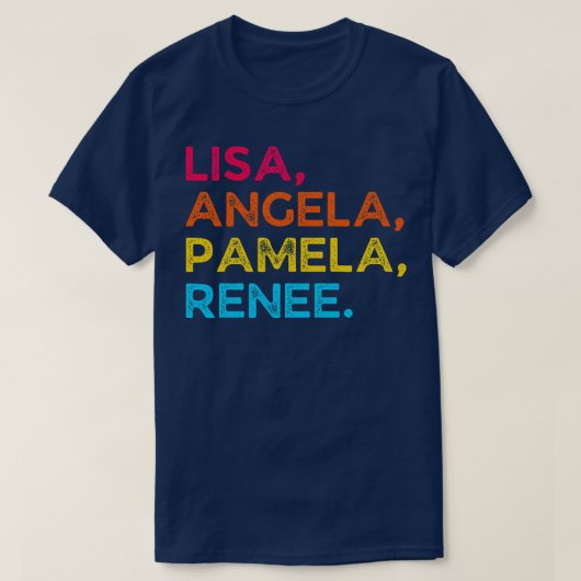 リサアンジェラレネ Tシャツ (デザイン正面)