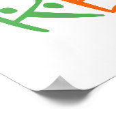 リサイカラフルクル ポスター (角)