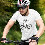 リサイクルおもしろい車 Tシャツ<br><div class="desc">リサイクルおもしろい自転車Tシャツ</div>