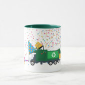 リサイクルごみトラックパーティー マグカップ (中央)