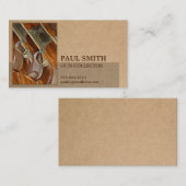 リサイクルされた紙一見の幾何学的な男らしいの写真 名刺 (正面/裏面)