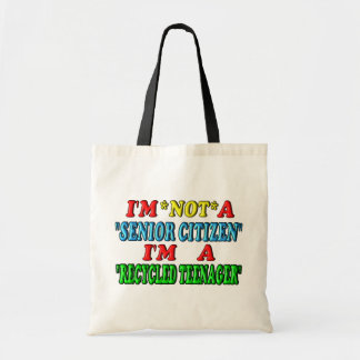 リサイクルされた10代の若者 トートバッグ