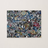 リサイクルされるアルミ缶 ジグソーパズル (横)