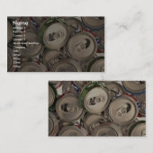 リサイクルされるアルミ缶 名刺 (正面/裏面)