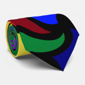 リサイクルされるステンドグラス ネクタイ (ロール)