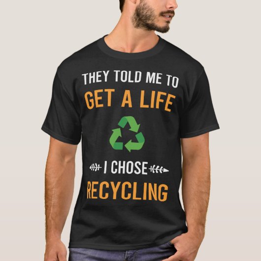 リサイクルしよう リサイクル Tシャツ (正面)