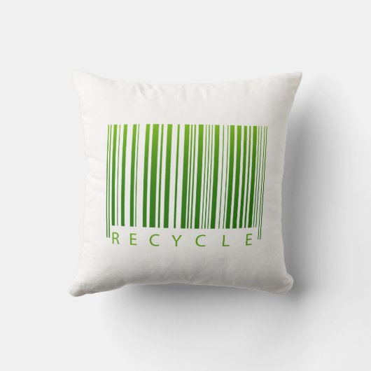 リサイクルのバーコードgraphic.png クッション (裏面)
