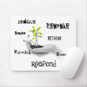リサイクルのフレンドリーなマウスパッド マウスパッド (マウス)