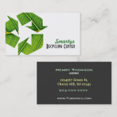 リサイクルの名刺 名刺 (正面/裏面)