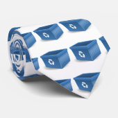 リサイクルの回収容器 ネクタイ (ロール)