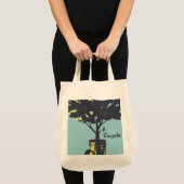 リサイクルの木のオーガニックなトートバック トートバッグ (正面(商品))