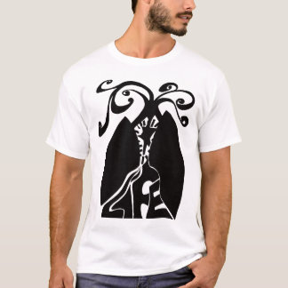 リサイクルの生命黒 Tシャツ