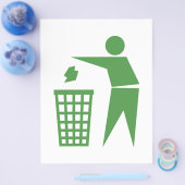 リサイクルの看板 チラシ (シングル)